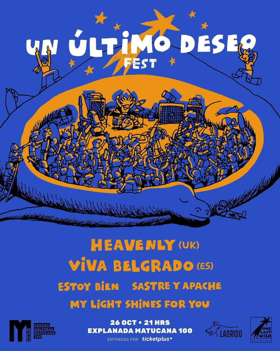 26 de octubre: Un Último Deseo Fest en Matucana 100